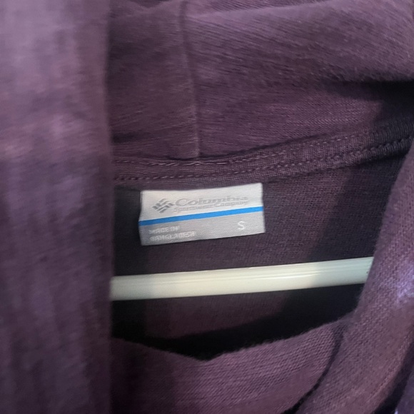 Columbia Women's Deep Purple Cowl Neck Sweater - Picture 2 of 2